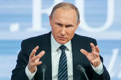 Президент РФ Владимир Путин, начавший войну с Украиной 24 февраля